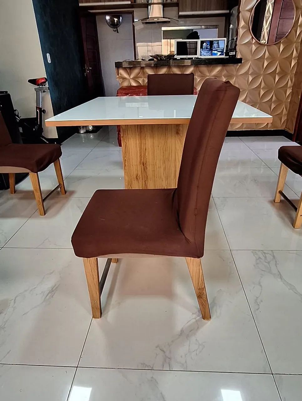 Mesa de Jantar R$ 650,00 reais  - Foto 3