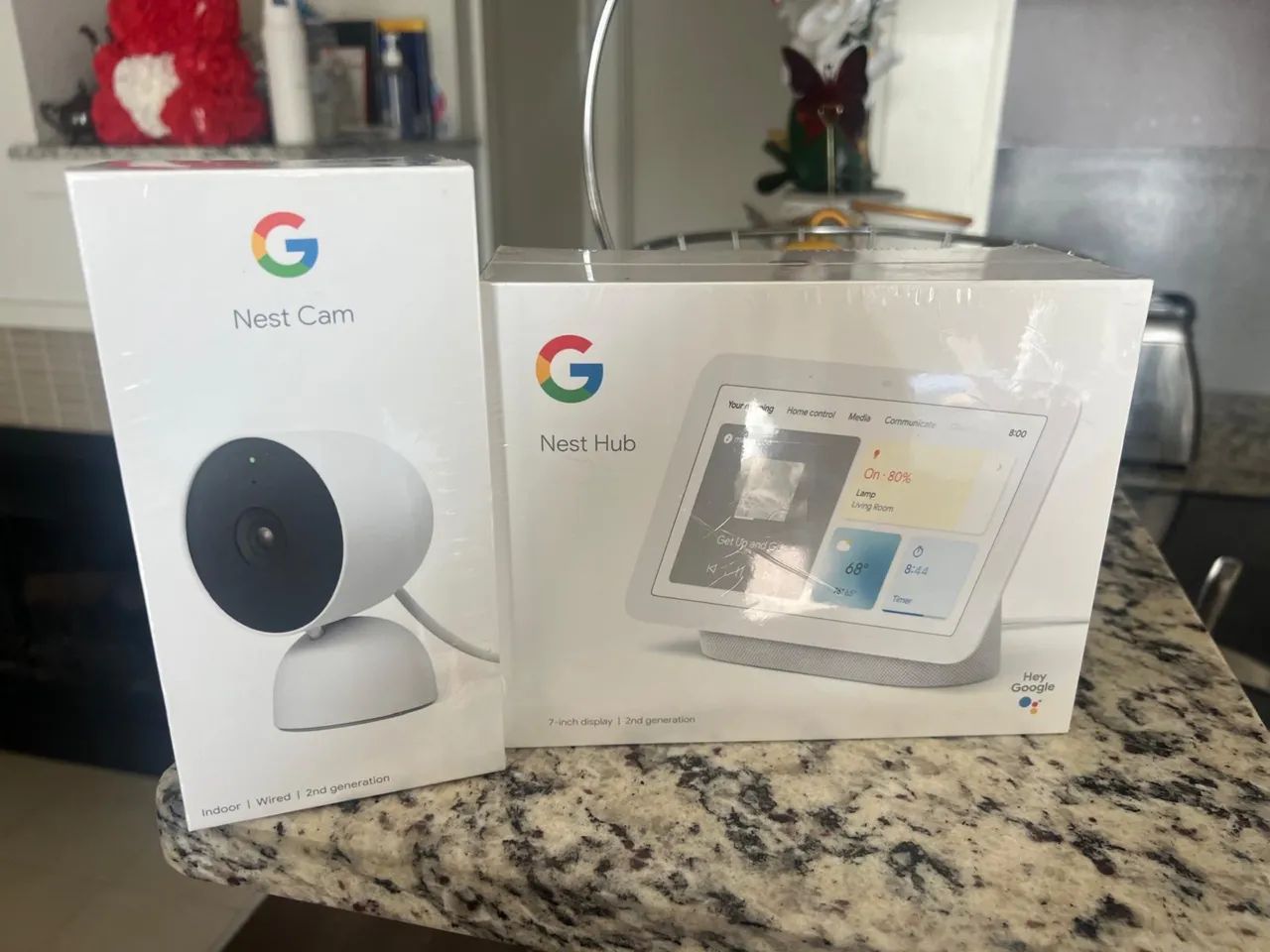 Google Nest Hub + Nest Cam (NOVOS) - Alexa