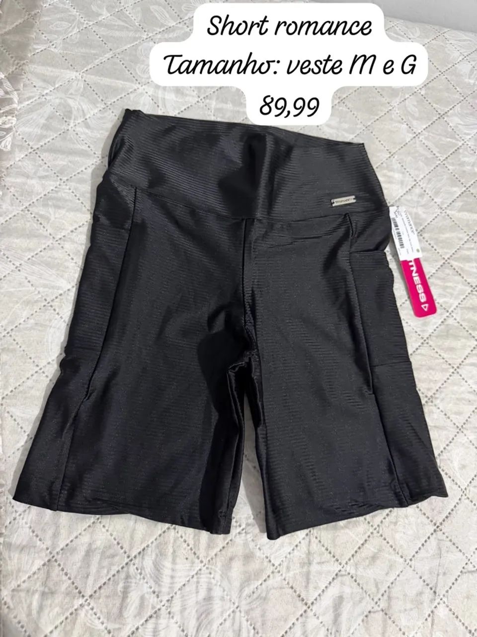 Leggings e bermudas romance favorita. - Foto 3