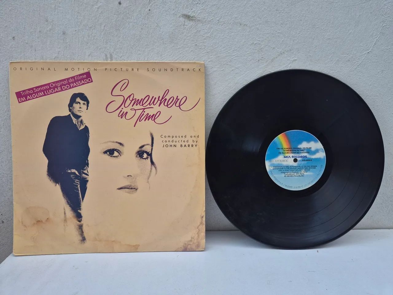 LP Somewhere In Time - Trilha Sonora de Em Algum Lugar do Passado 