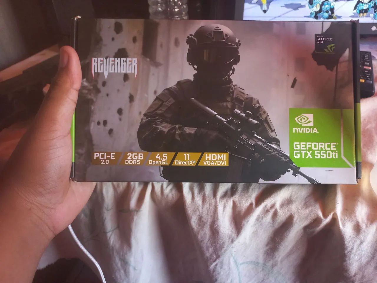 Placa de vídeo nova lacrada