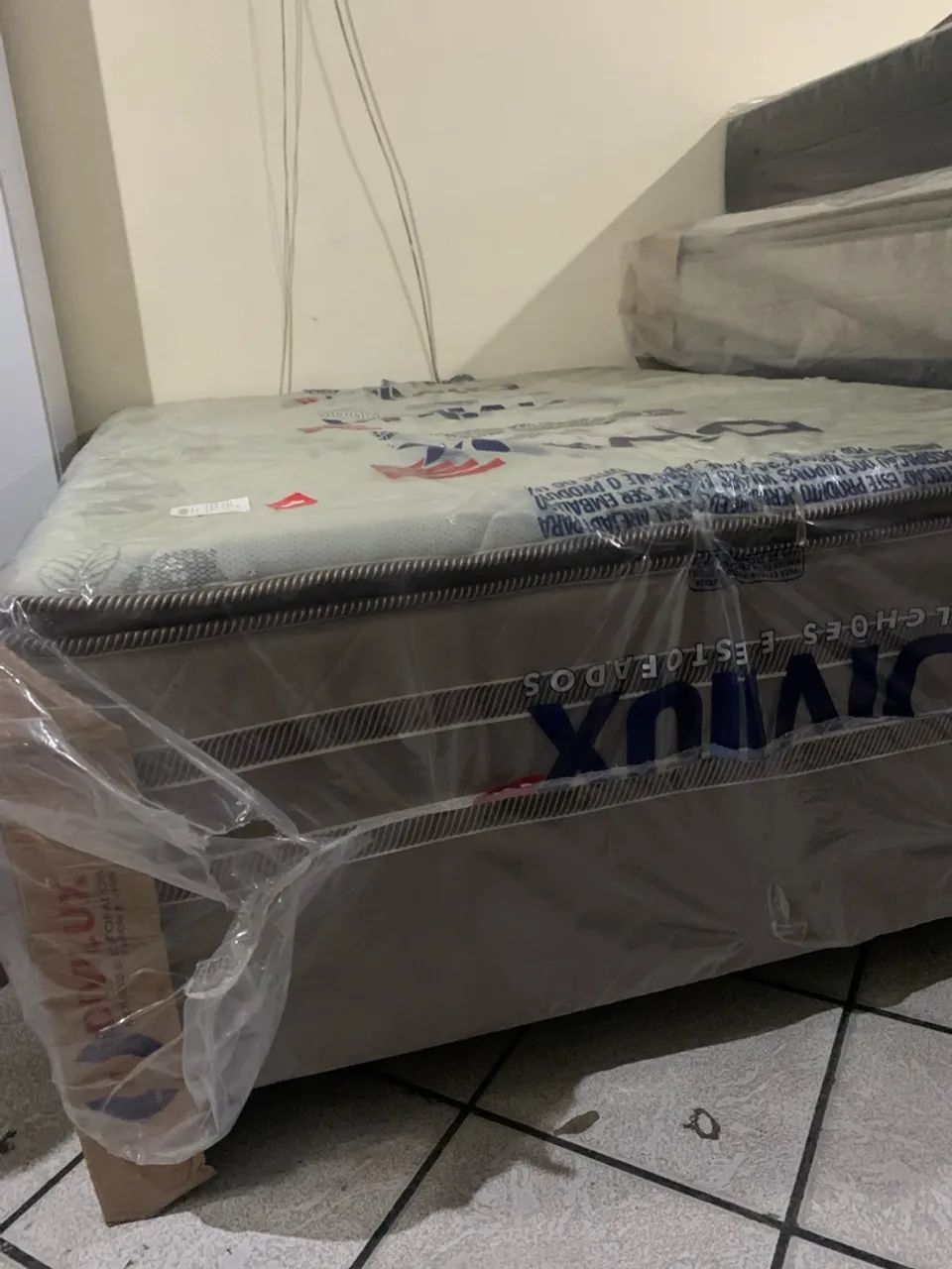 Cama box casal  molas ensacadas Liquidação  - Foto 3
