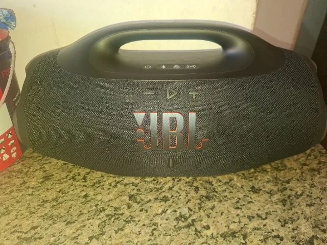 Caixa De Som BomBox 4 Black JBL - Foto 2
