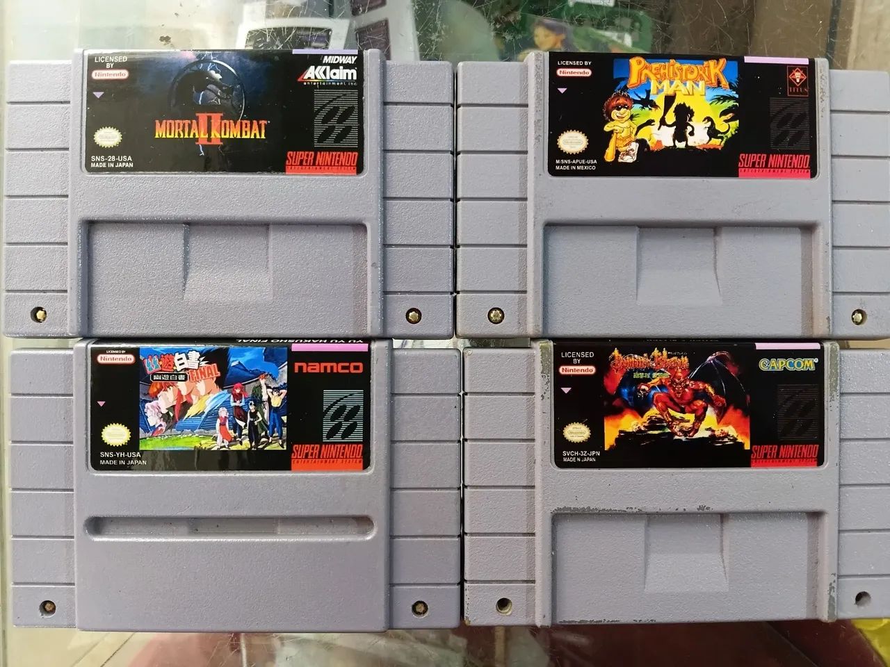 Jogos paralelos super Nintendo 
