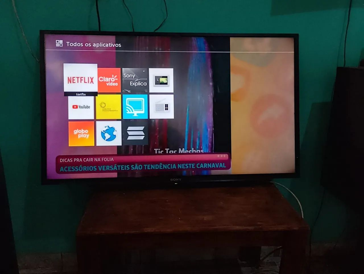 Vendo smart tv 40 polegadas sony - Foto 2