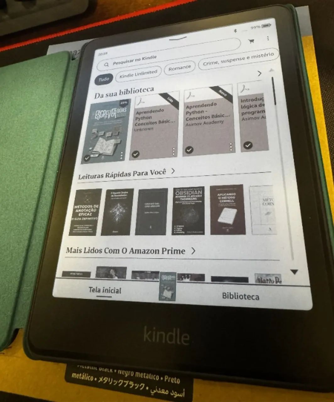 Kindle Colorsoft Signature 32gb + Capa Amazon - Foto 2