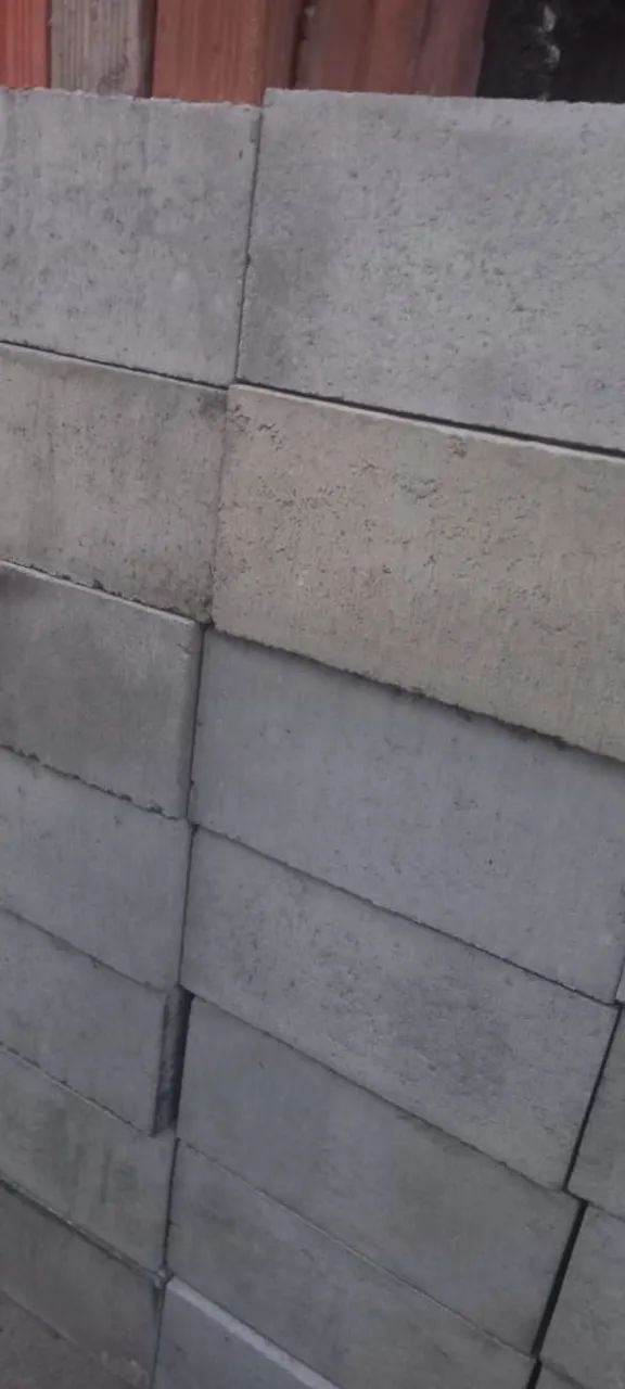 Blocos de concreto com dois furos 19×19×39 - Foto 4