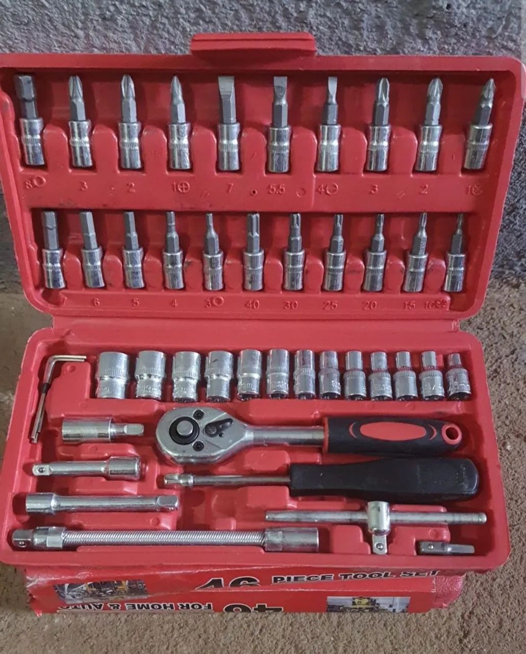 Kit ferramenta com 46 peças  - Foto 2