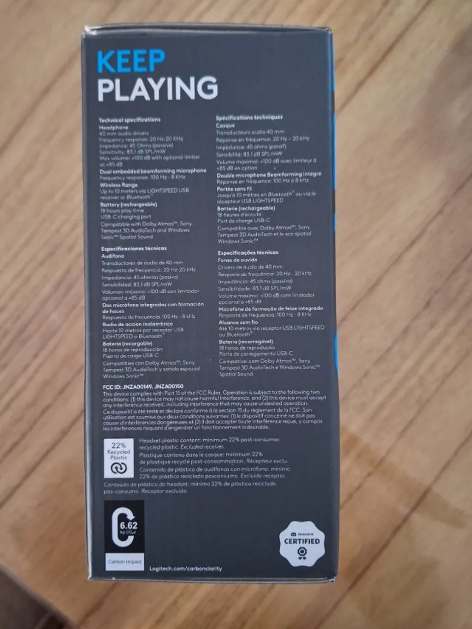 Headset Gamer Sem Fio, Logitech G435 Lightspeed - Foto 4