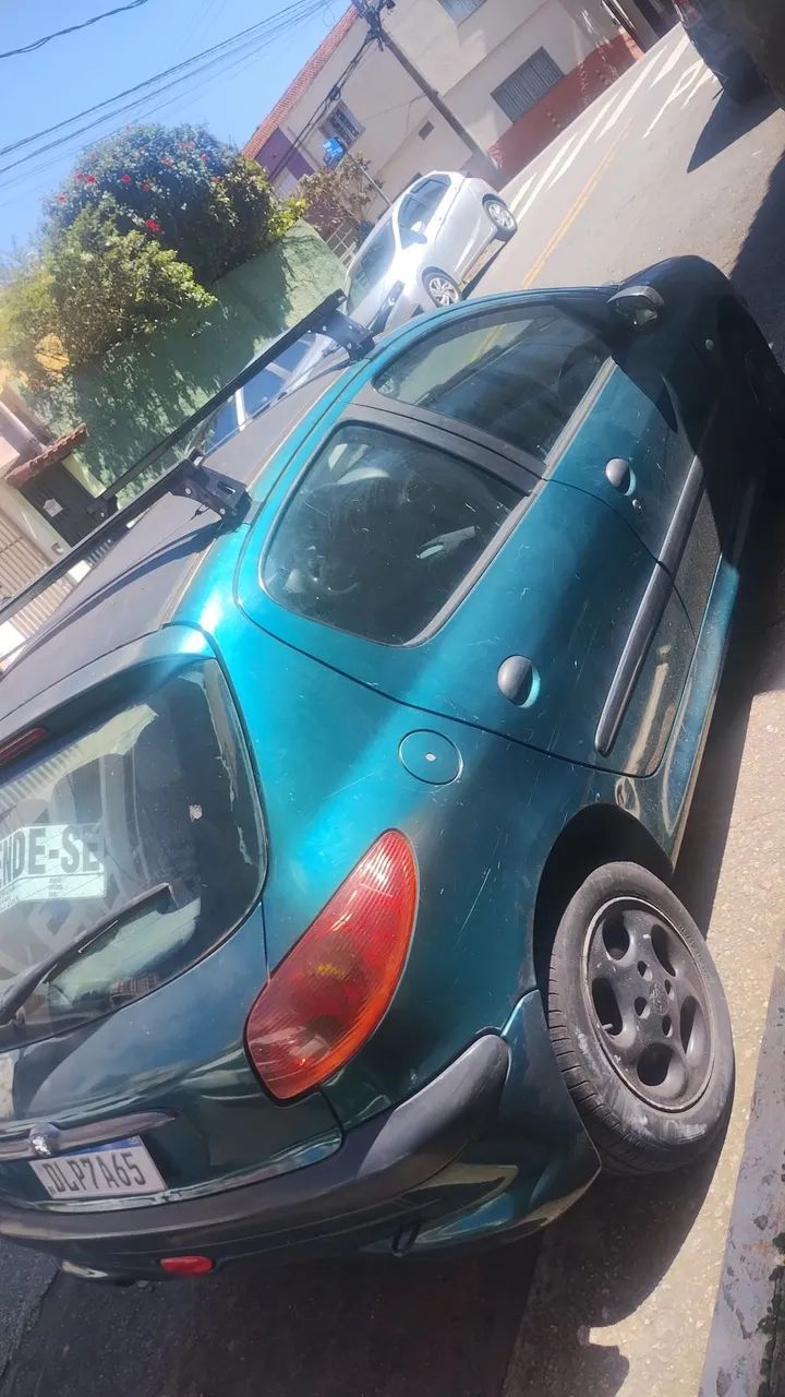 Peugeot verde  4 portas ano 2000 2001  - Foto 2