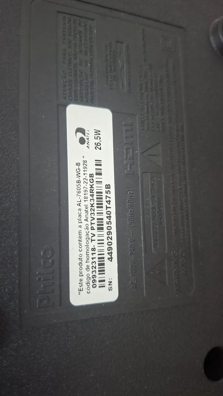 Tv philco tela trincada - Foto 4