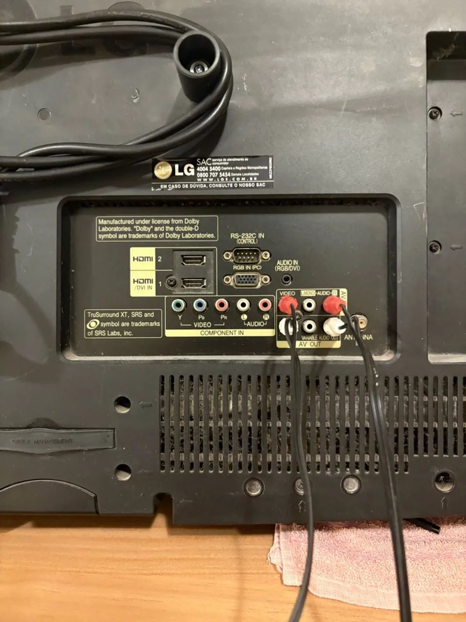 TV LG 32? LCD (não é smartTV) - Foto 4