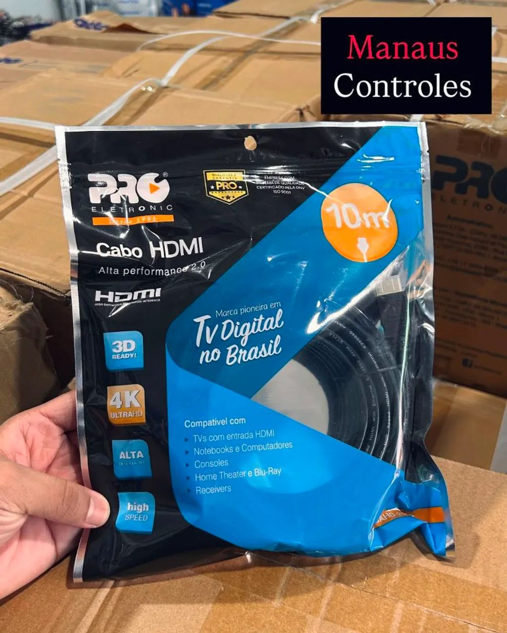 Cabo HDMI de 10 Metros 