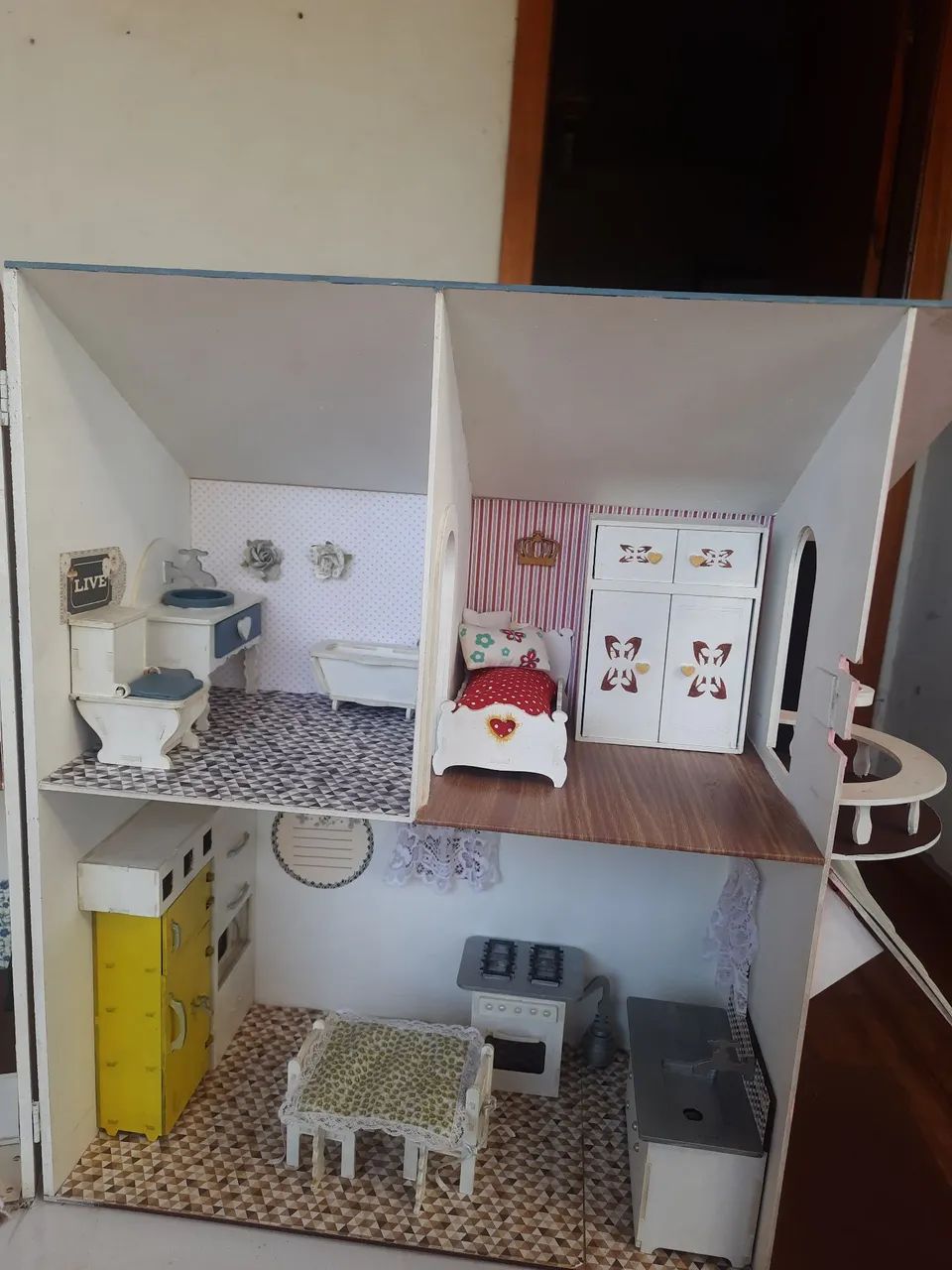 Casinha da Polly de madeira - Foto 2