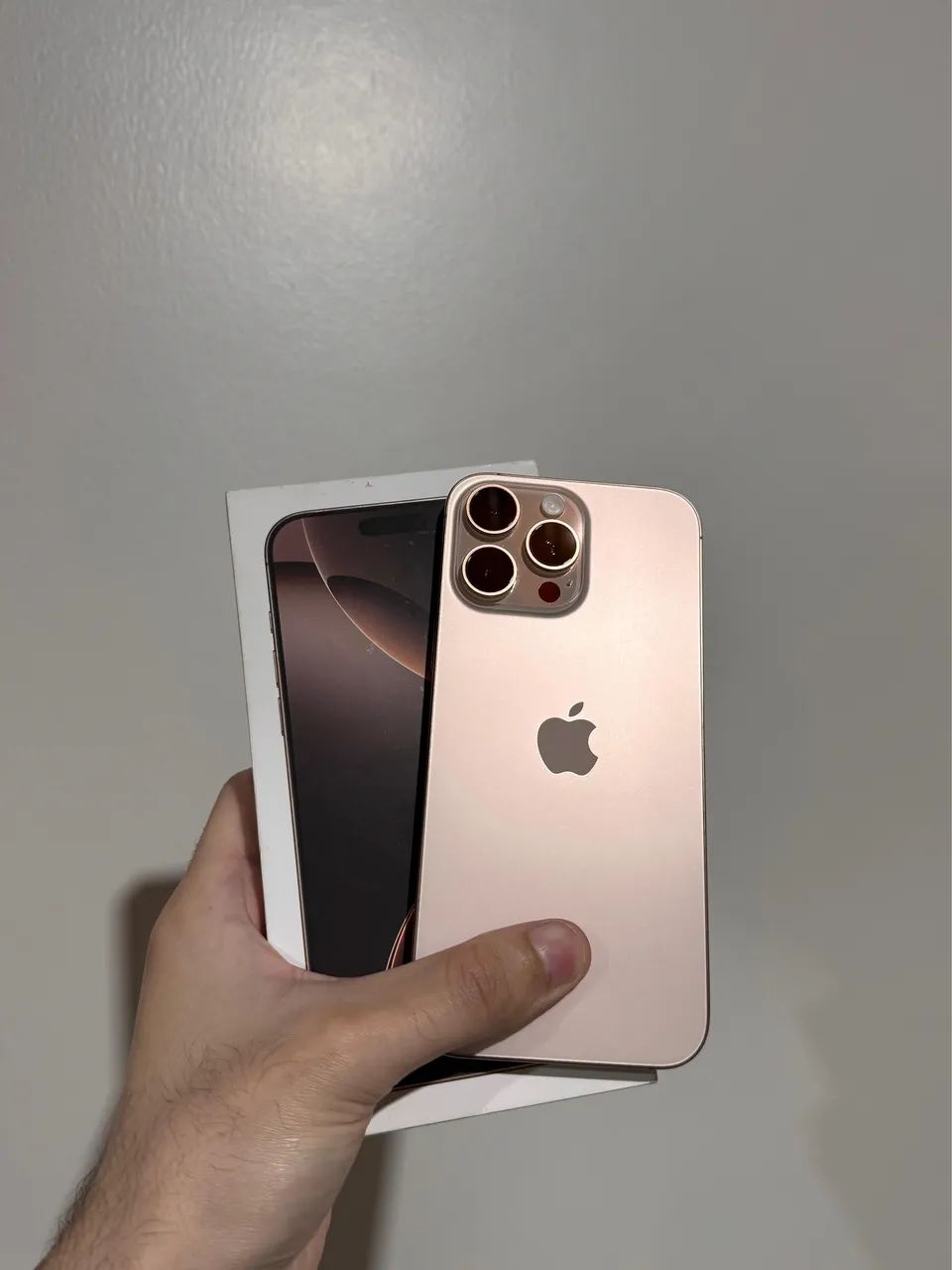 Iphone 16 Pro Max 256gb Desert Impecável 