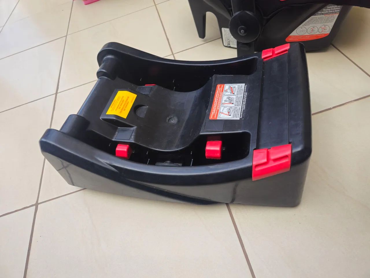 Bebe conforto com base da burigoto, conservado - Foto 4