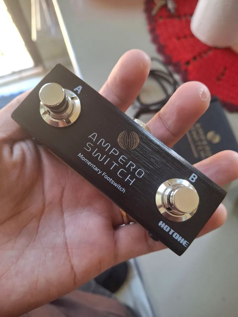 Pedal Hotone ampero dualswitch