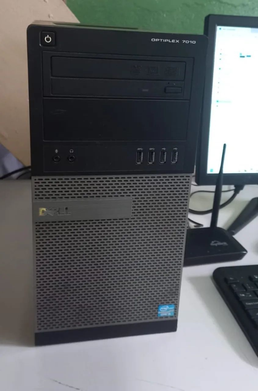Computador Completo Dell Optiplex 7010 com WIFI + Roteador D-Link - Foto 2