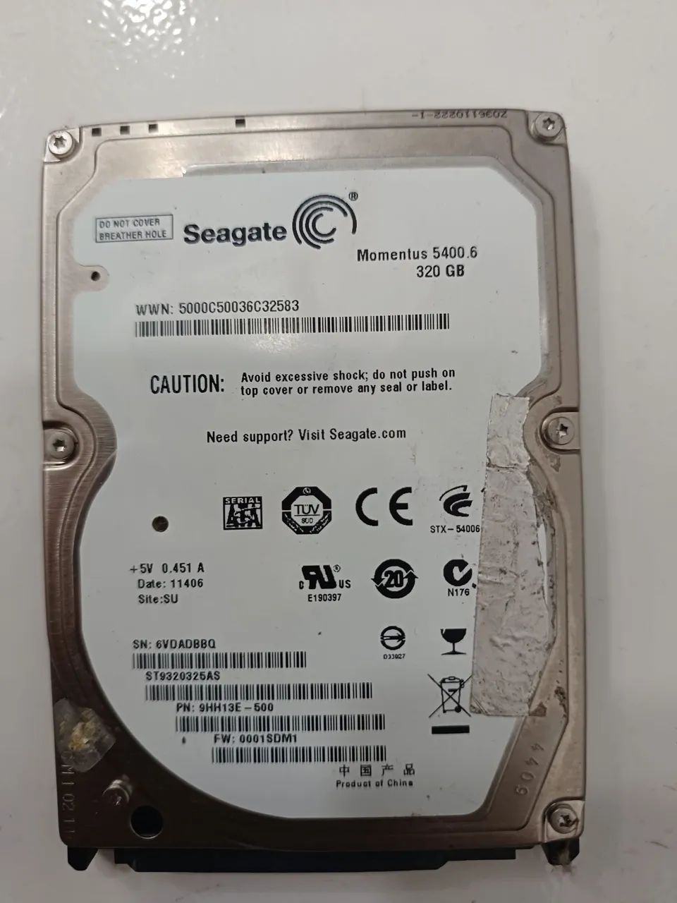 Hd seagate 320gb 2.5 notebook - Foto 4