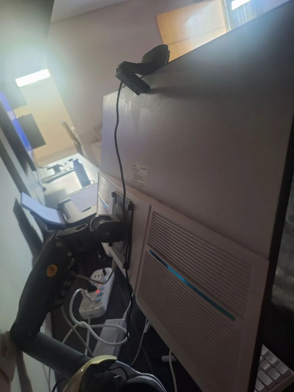 Monitor Gamer Duex 27 2K IPS 165Hz HDMI/DP Branco - Foto 3