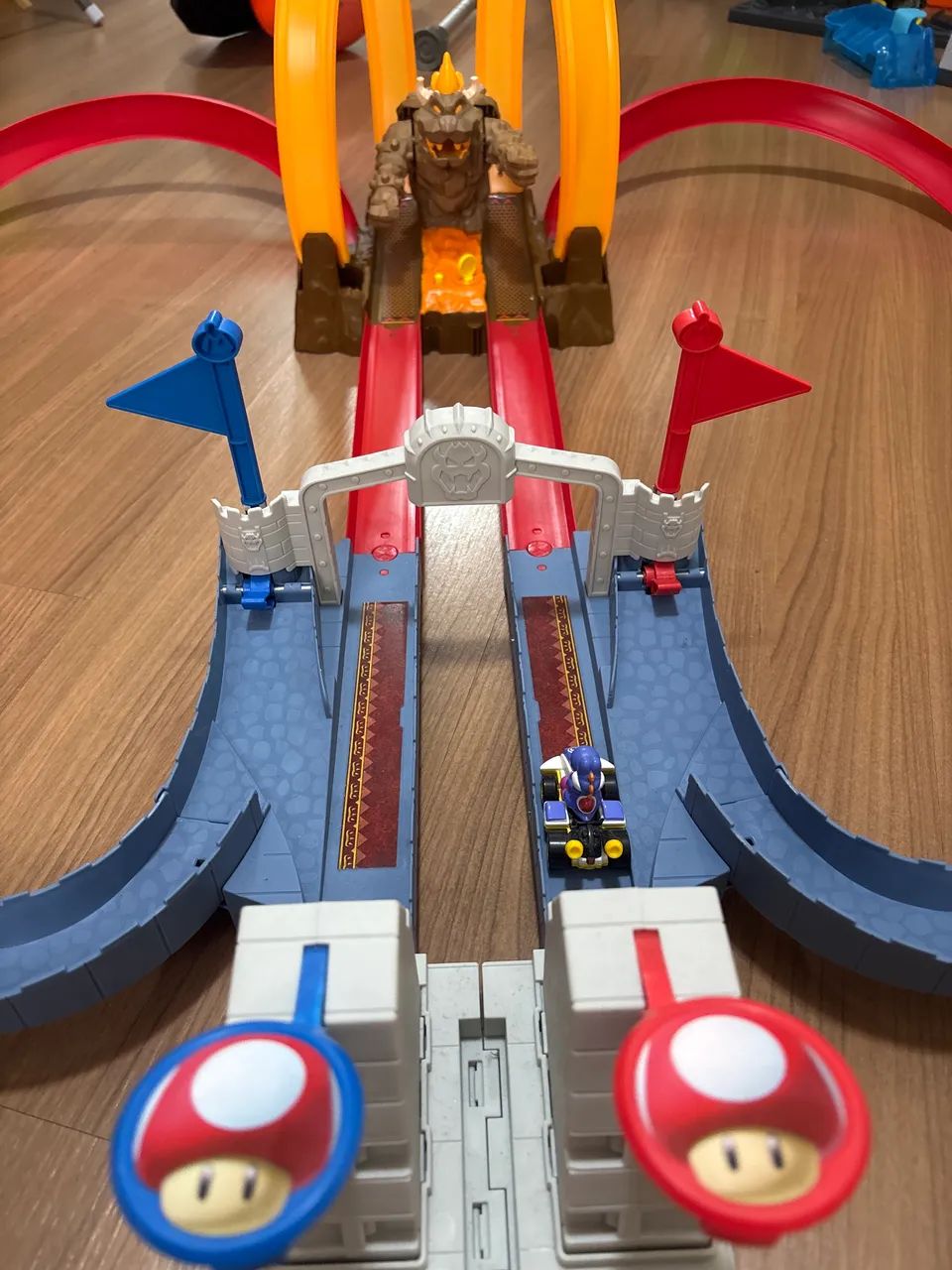 Hot Wheels Mario Kart - Pista do Bowser COMPLETA