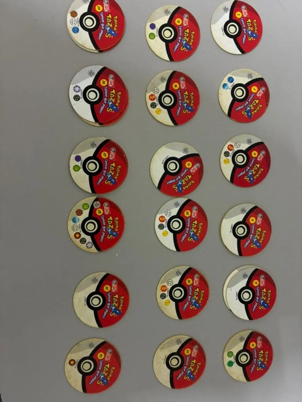 Tazos pokémon Originais - Foto 3