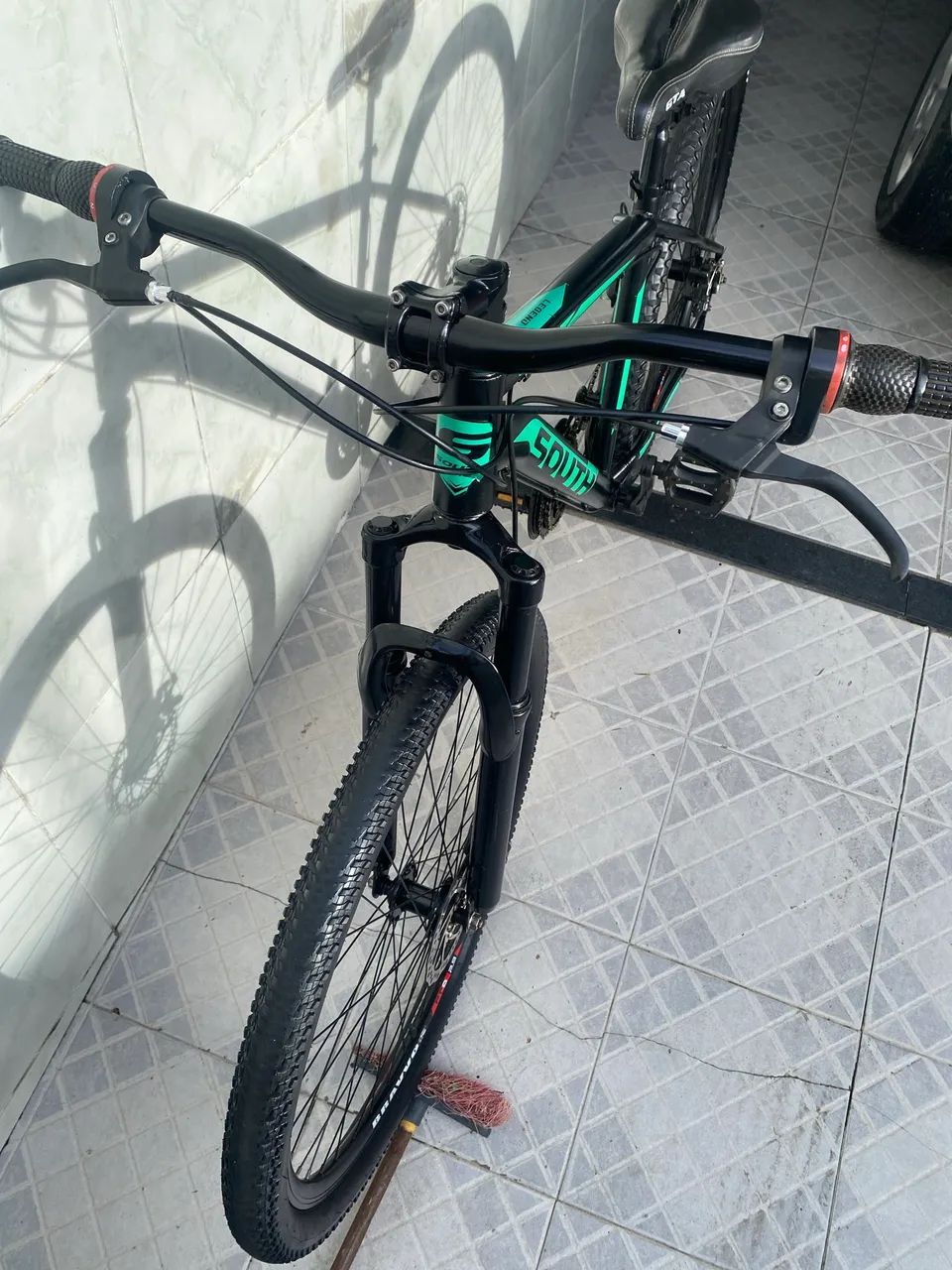 Bicicleta aro 29 com 21 macha quadro 17 - Foto 5