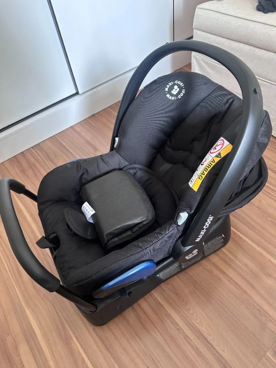 Bebê Conforto Maxi Cosi com Base e Conector para Carrinho - Foto 2
