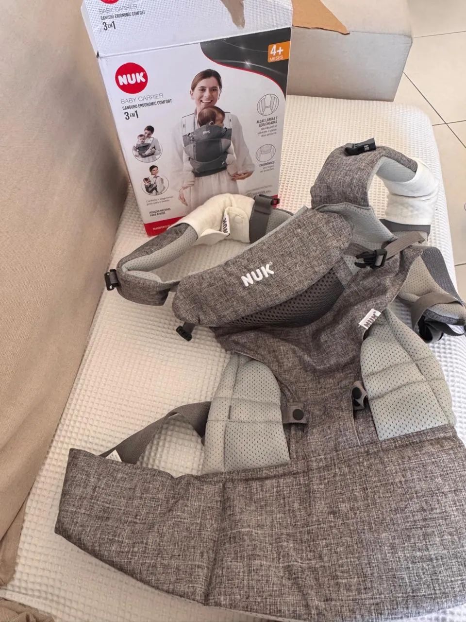 Canguru NUK 3 em 1 ergonômico - Foto 2