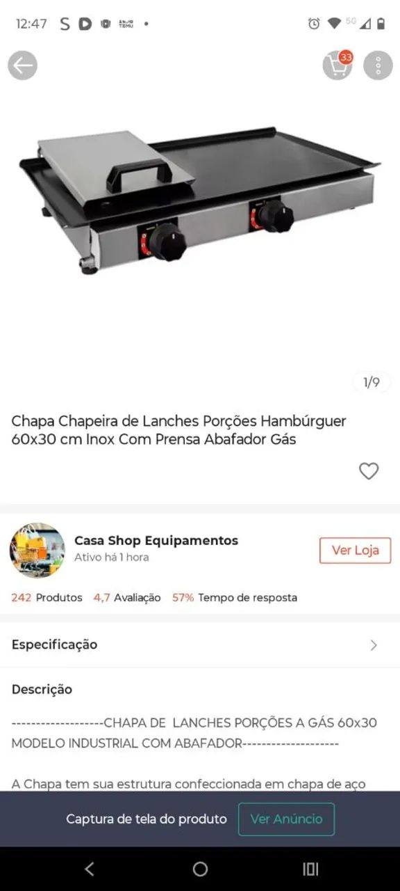 Utensílios para lanchonete  - Foto 4