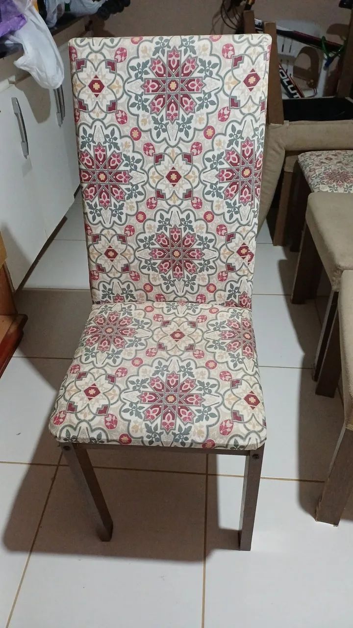 Mesa jantar com 6 cadeiras 1.60 - Foto 4