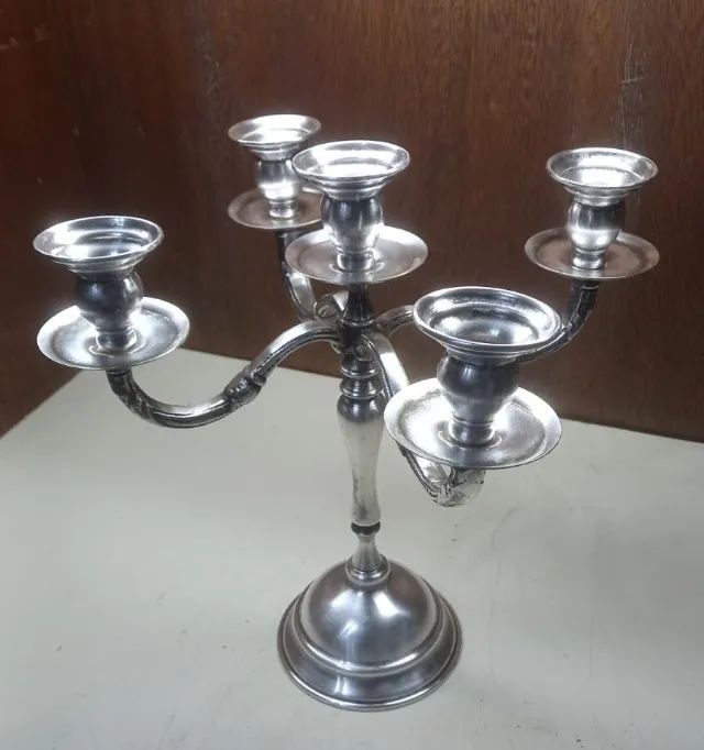 Castiçal para 5 velas - Foto 5