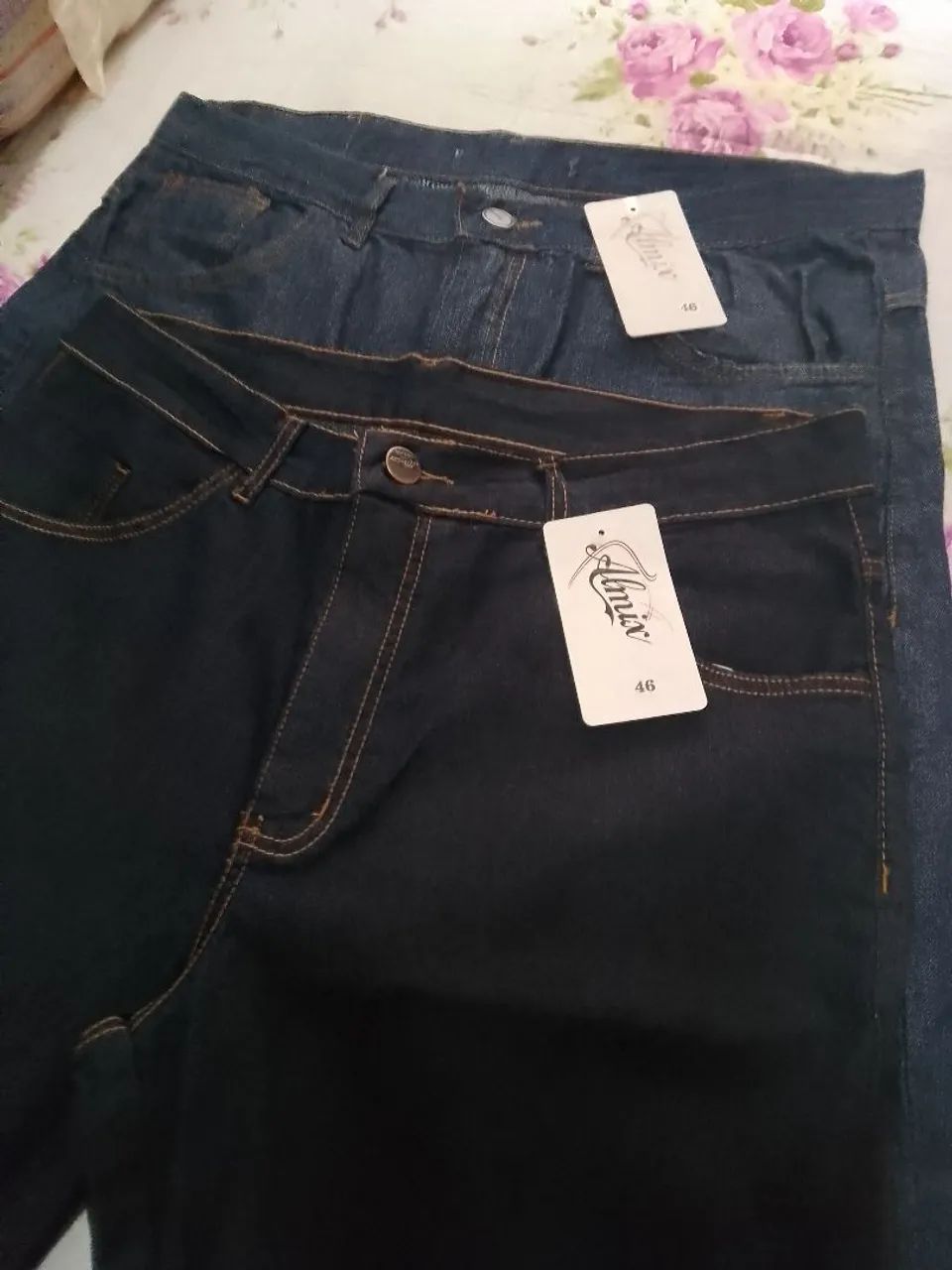 Combo de Calças Jeans Azuis