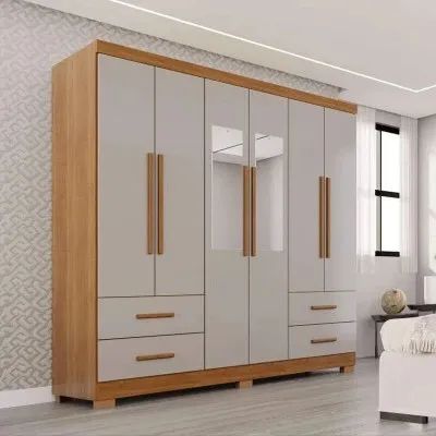 Guarda Roupa Sergipe Solteiro 2.00m MDP rf16 S 