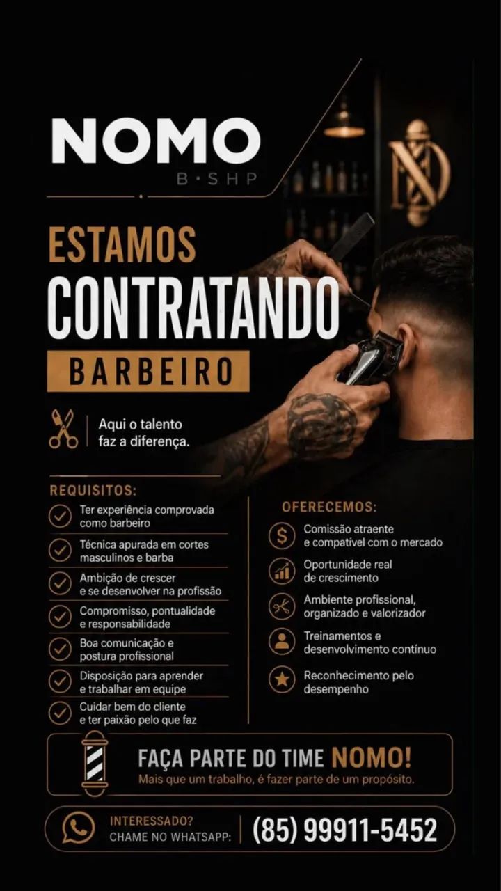 Vaga de Barbeiro