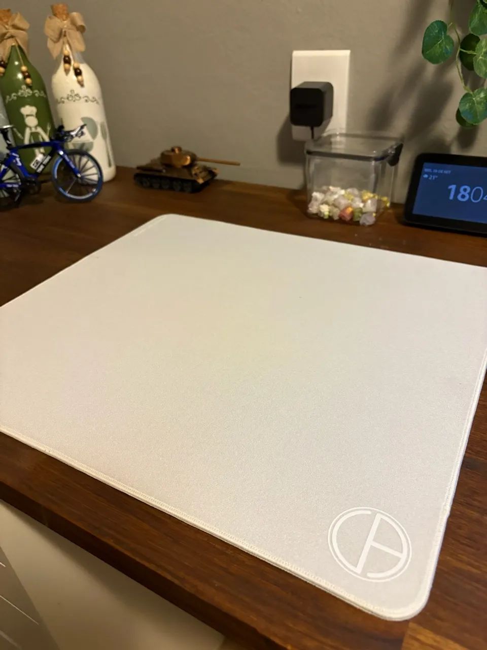 Mousepad MGG Ultrarialace branco 