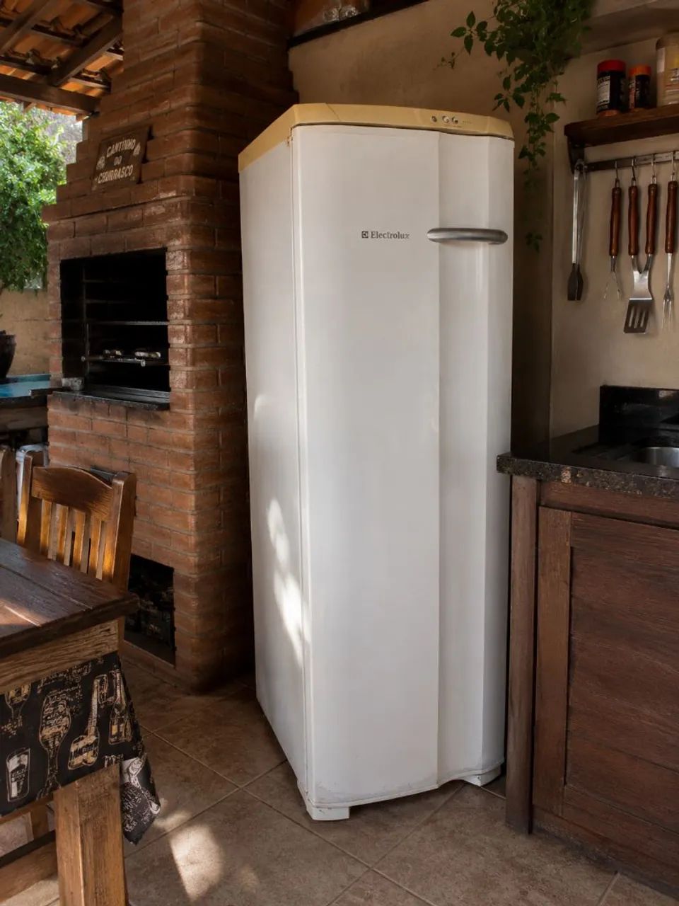 Freezer vertical Electrolux funcionando perfeitamente entrego 