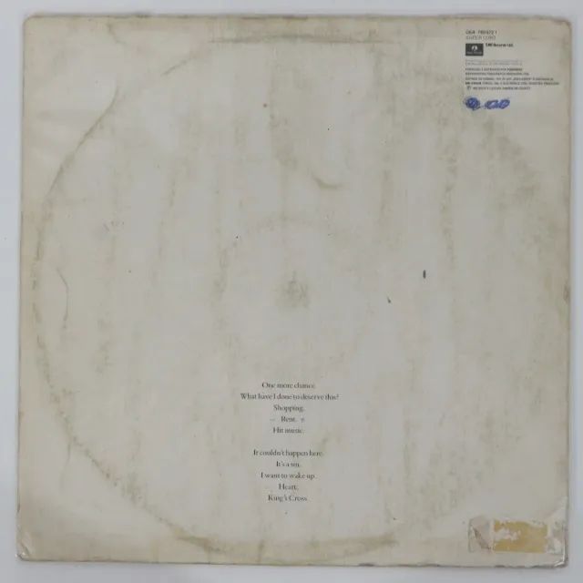 Lp Pet Shop Boys Actually - Foto 2