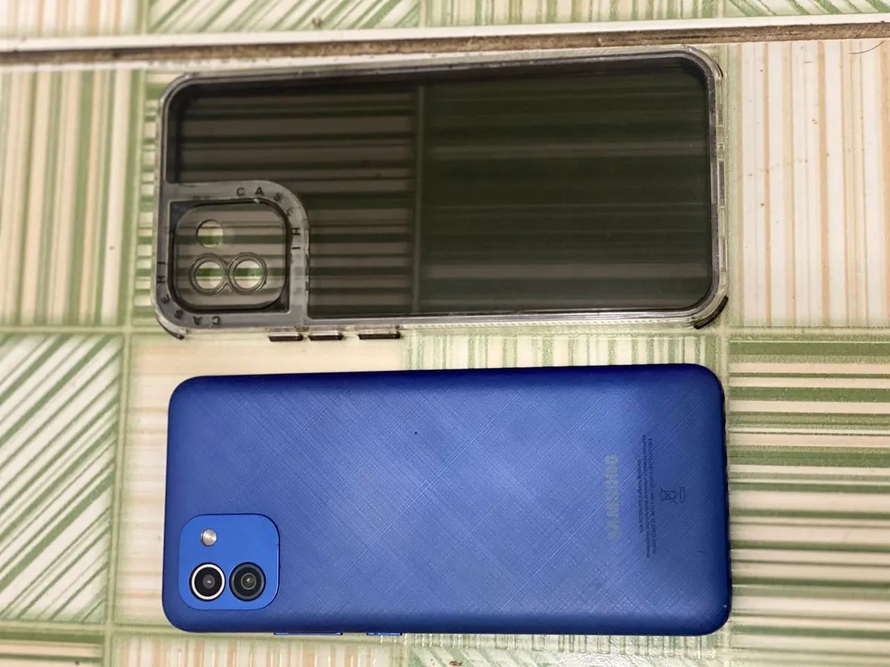 Samsung Galaxy A03 64GB + Capinha | Bom estado - Foto 2