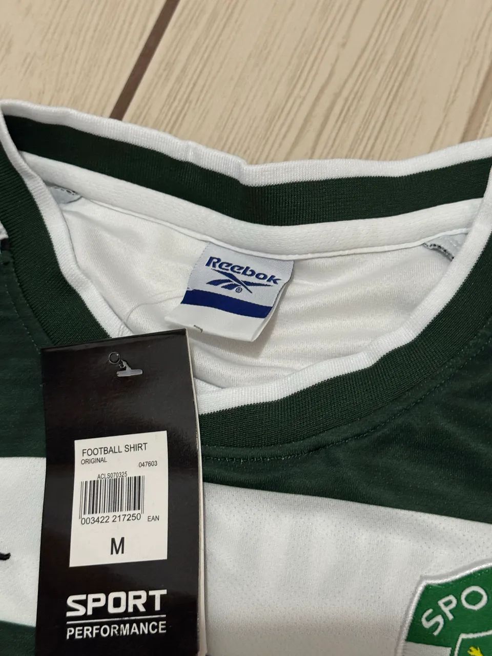 Camiseta retrô Sporting 2002-03 - Foto 2