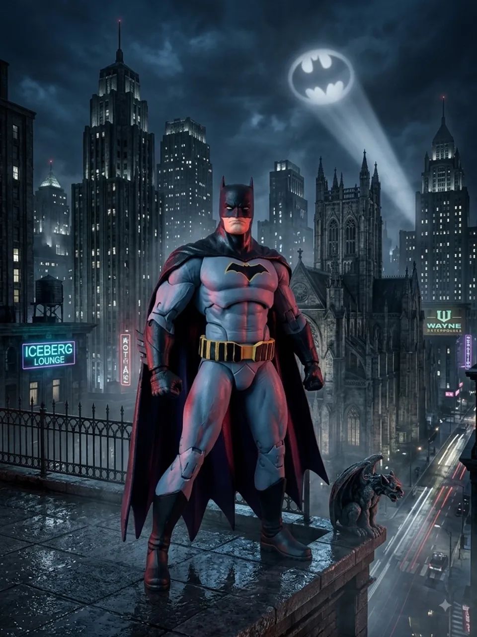 DC Incons - Figuras de 6 polegadas da Liga da Justiça (Batman) - Foto 2