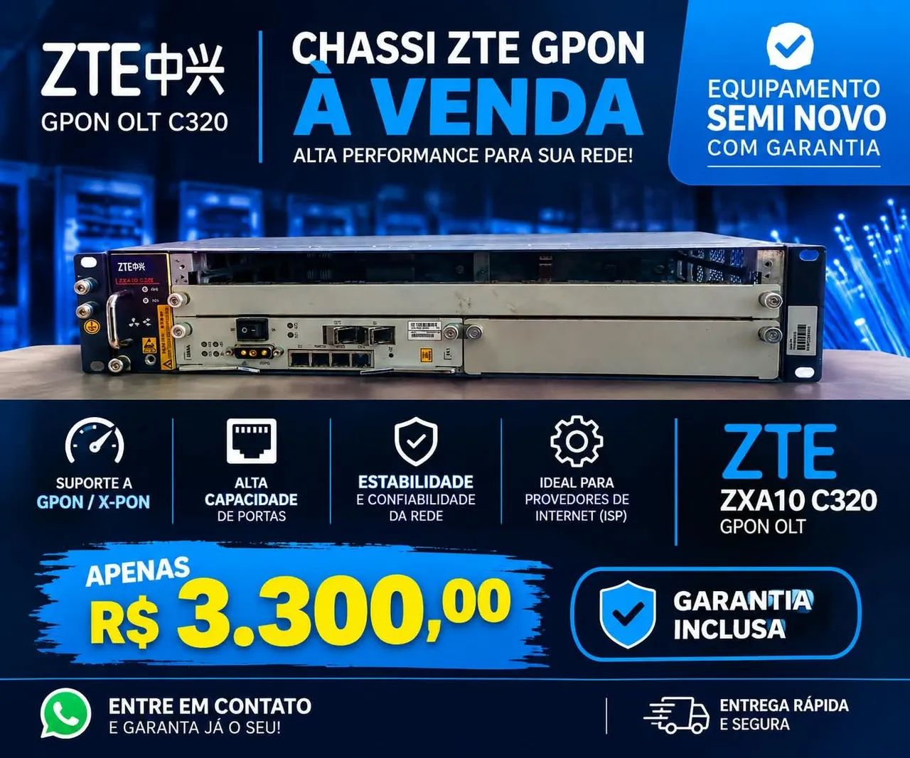 Olt zte gpon c320 