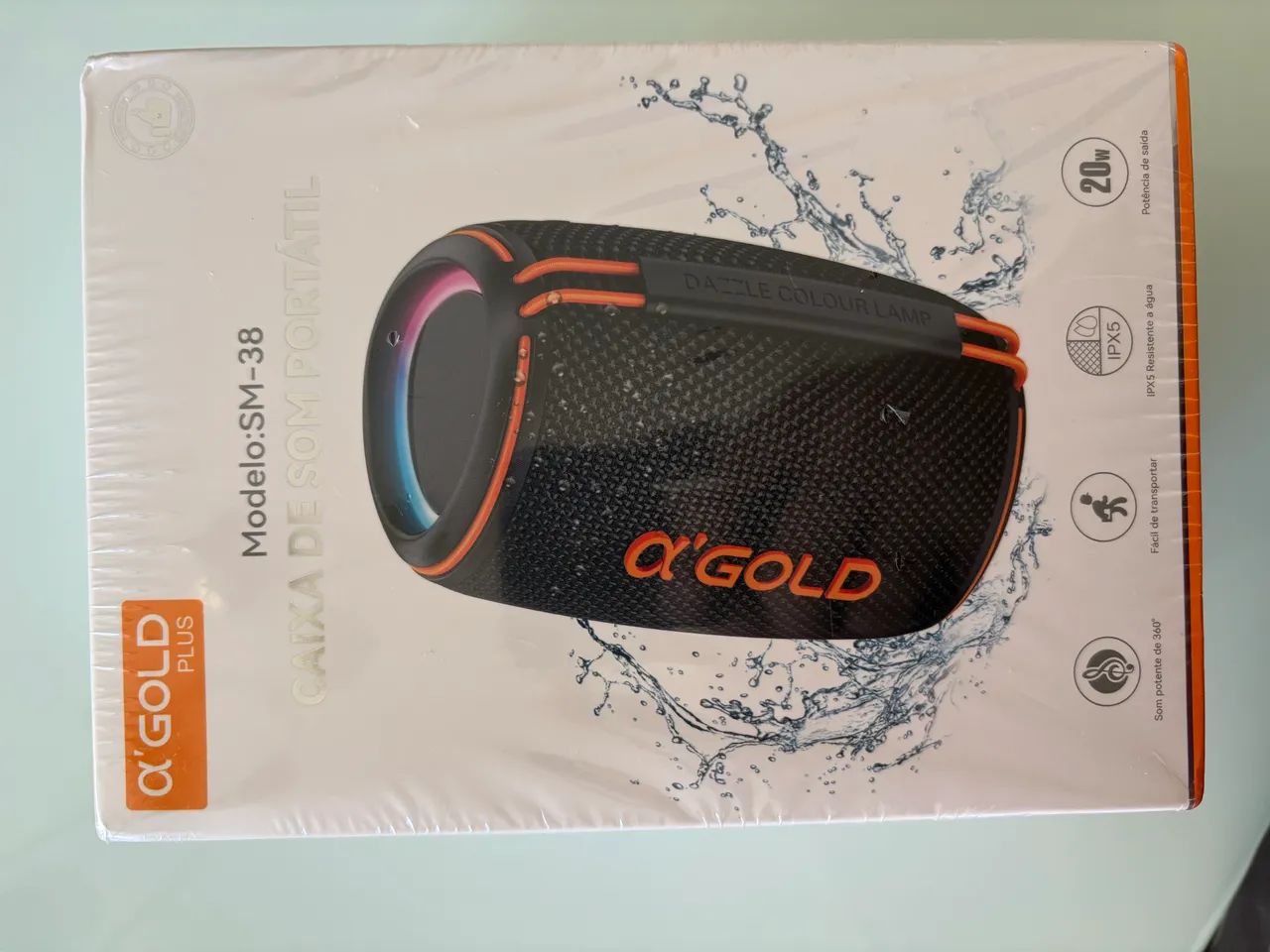 Caixa de som portátil SM-38 20w 