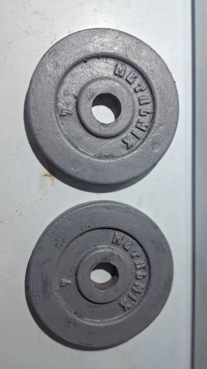 Vende_se 2 anilhas  de 4 kg cada  - Foto 3