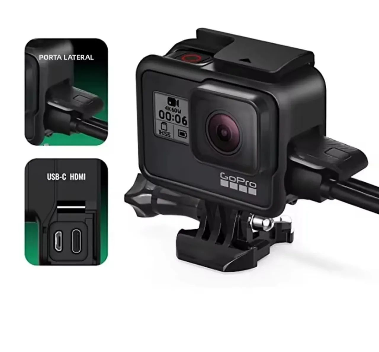 Suporte para câmera Gopro  - Foto 4