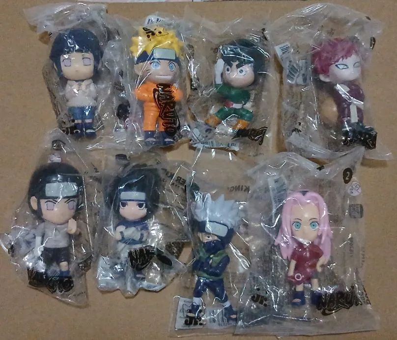 Coleção Action Figures Naruto (Burguer King)