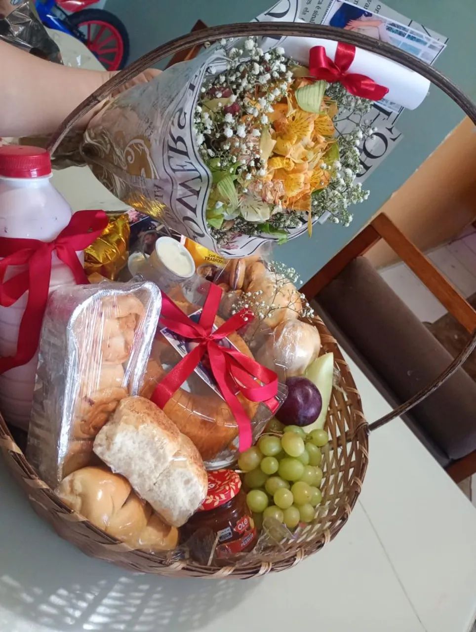 Cesta de café da manhã  - Foto 2