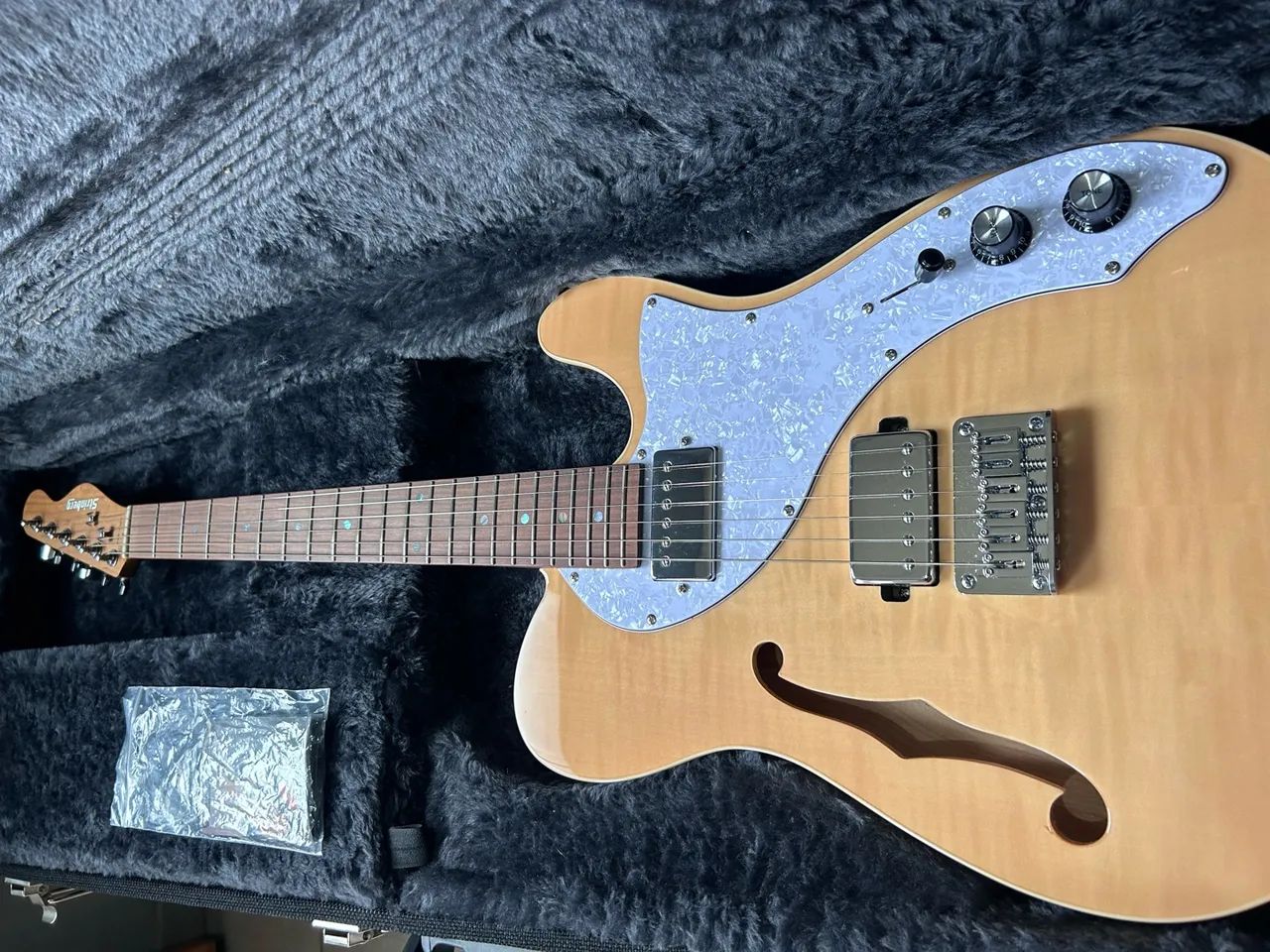 Guitarra Telecaster Thinlin Strimberg com Case  - Foto 2