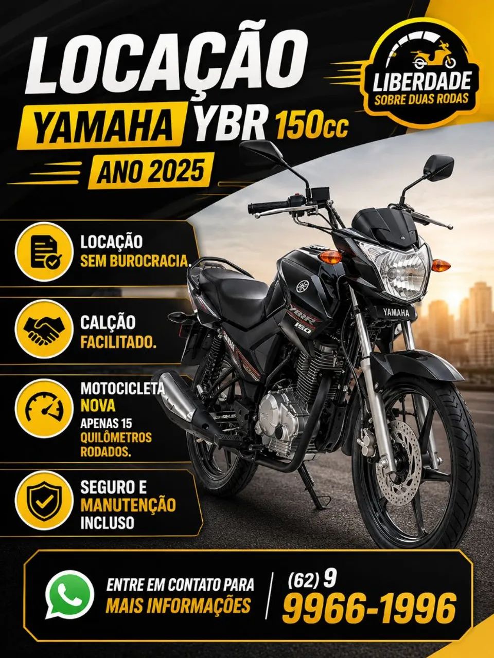 Aluga se motocicleta 