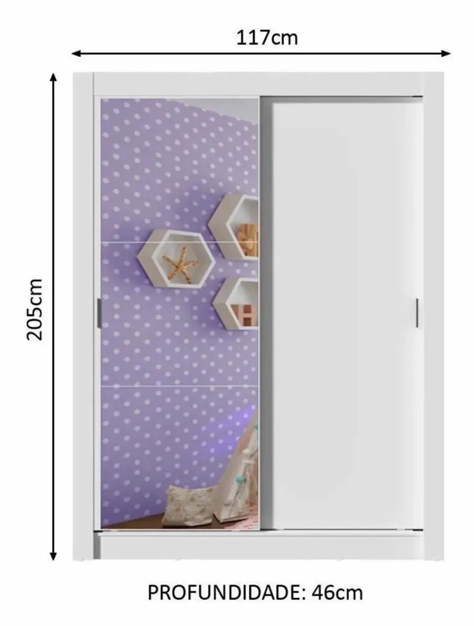 Guarda Roupas Infantil 